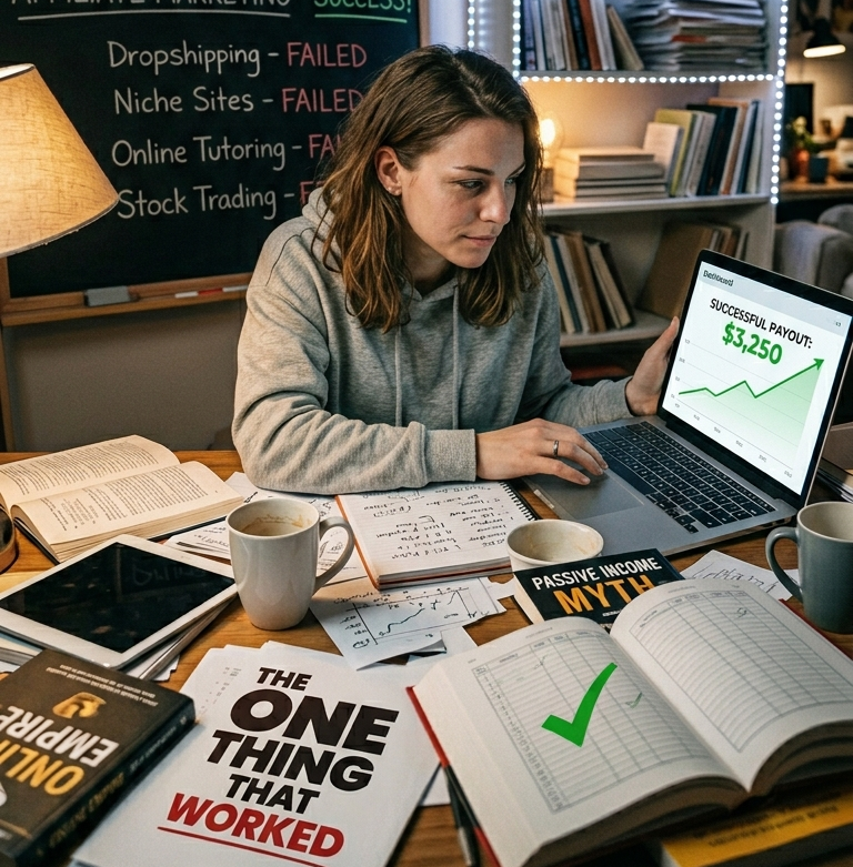 I TRIED 5 DIFFERENT WAYS TO MAKE MONEY ONLINE — ONLY ONE WORKED