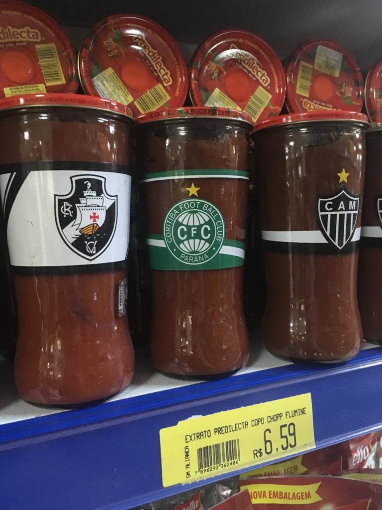 Custom Soccer Ketchup Jars