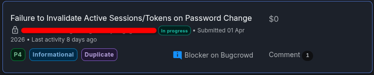 Broken Authentication