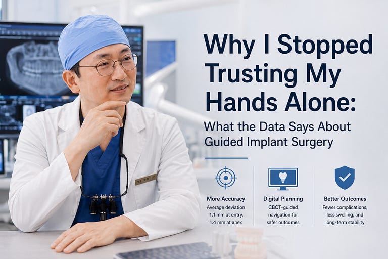 Why I Stopped Trusting My Hands Alone: What the Data Says About Guided Implant Surgery