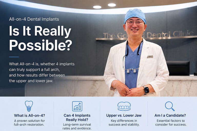 Can Four Implants Really Replace an Entire Upper Jaw?