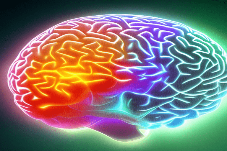 AI-Generated Brain Image