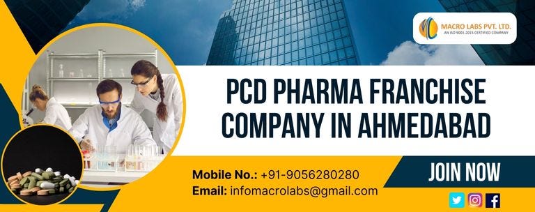 PCD Pharma Franchise Company in Ahmedabad — Macro Labs