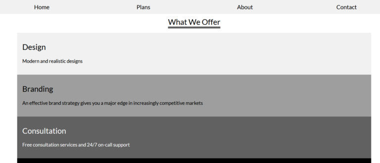 The English W3CSS marketing template.