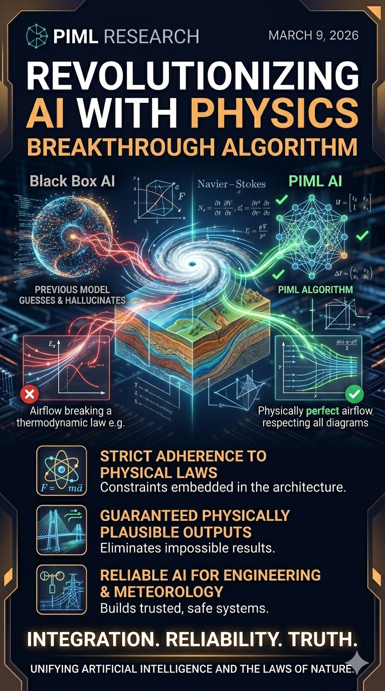 PIML Breakthrough: Scientists Unveil AI That Strictly Obeys the Laws of Nature