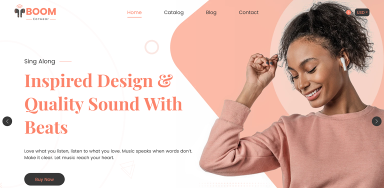 1. Boom — One Product Multipurpose Shopify Theme