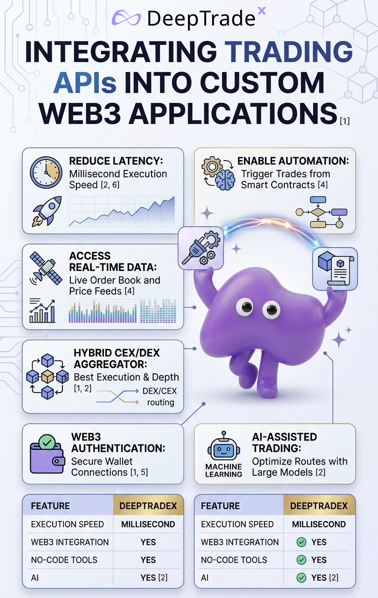Integrating Trading APIs into Custom Web3 Applications