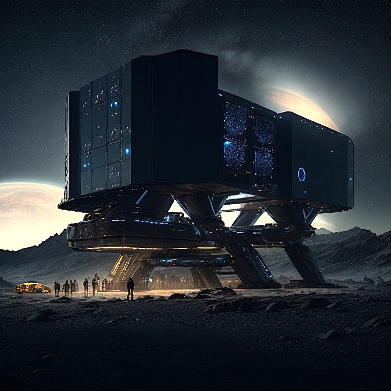 MOBILE PLANETARY STATION?—?MPS-GAEA. Anton Vibe Art