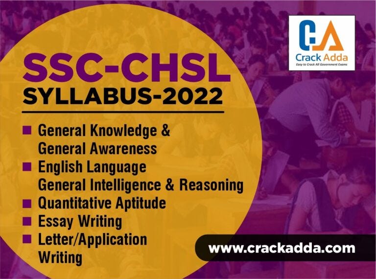 ssc chsl syllabus 2023