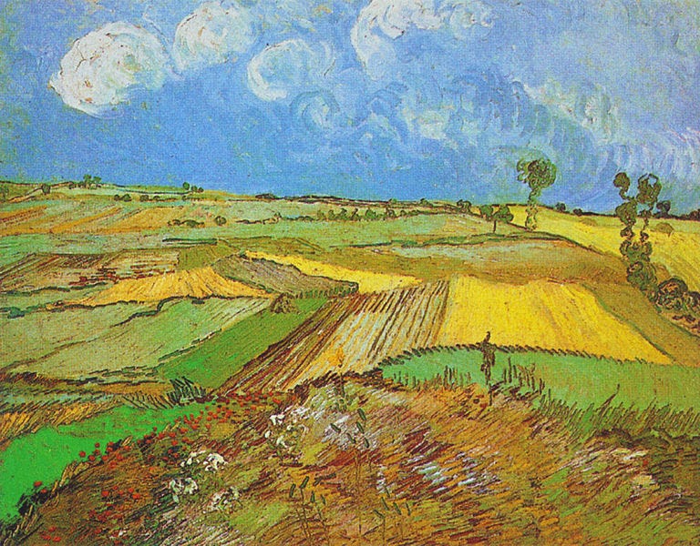 Wheat Fields After the Rain by Vincent van Gogh