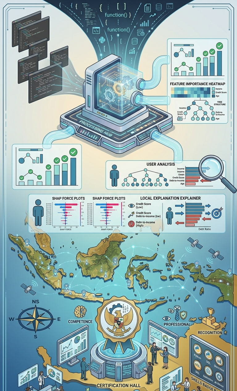 Cara Jago Sertifikasi BNSP Data Science: Bedah Transparansi Model dengan Explainable AI (XAI)