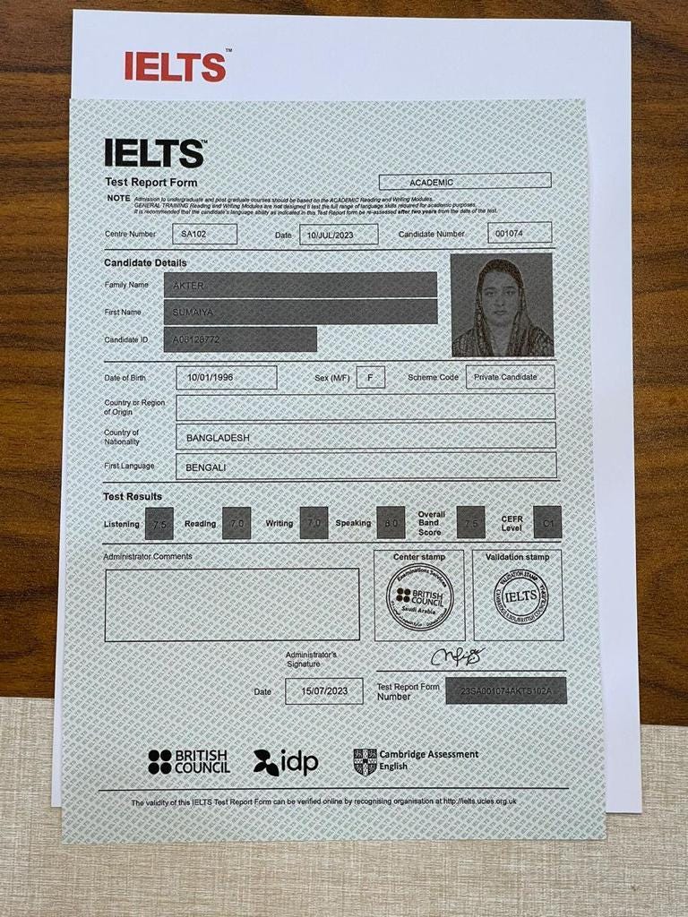 British Certifications este renumit pentru capacitatea sa de a vă elibera un certificat IELTS…