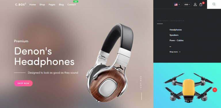 5. Cize — Electronics Store Shopify Theme