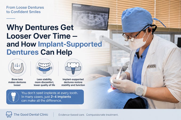 Why Does a Denture You’ve Worn for 20 Years Suddenly Start Feeling Loose?