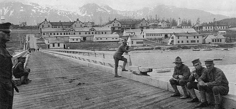 Fort Seward, Alaska, circa 1913.