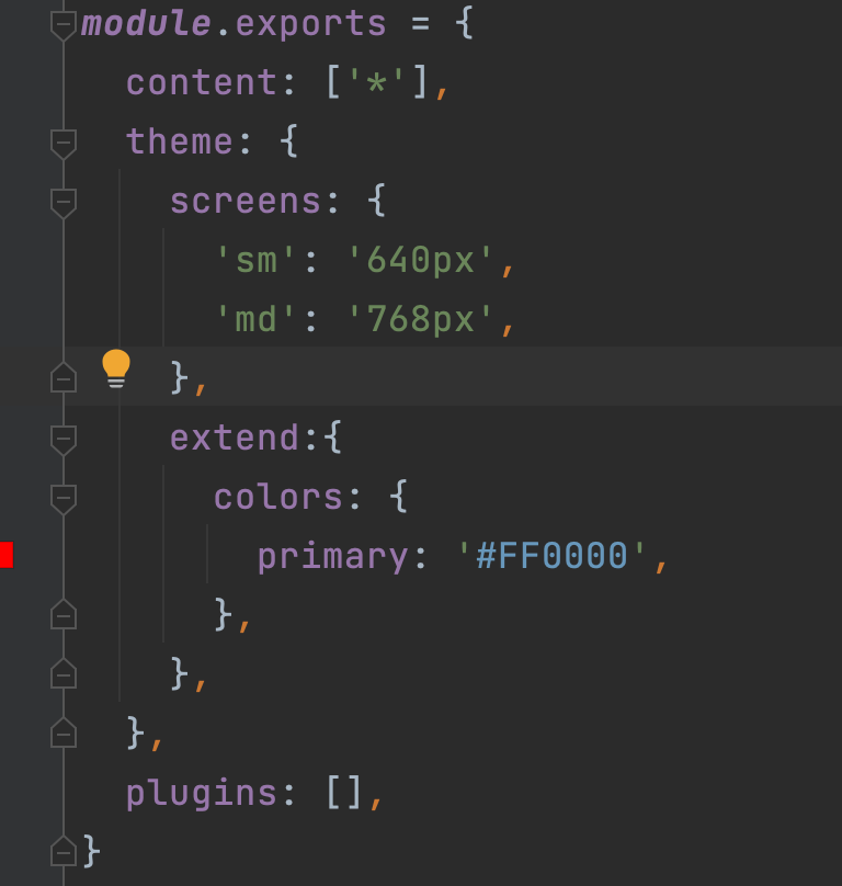 breakpoints for different screen sizes