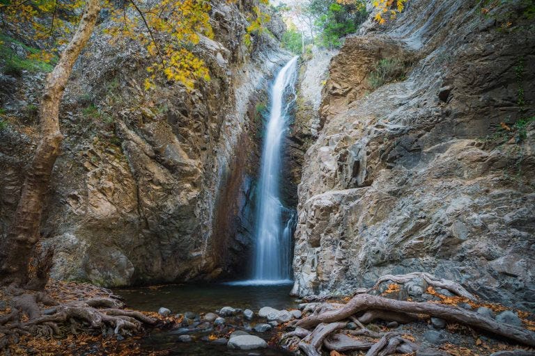 Đảo Síp! Dãy núi Troodos - Thác nước ở cao nguyên!