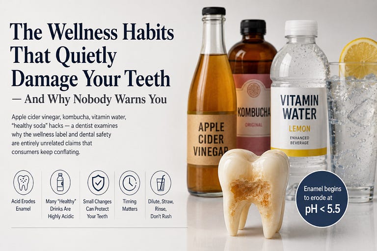 The Wellness Habits That Quietly Damage Your Teeth – And Why Nobody Warns You