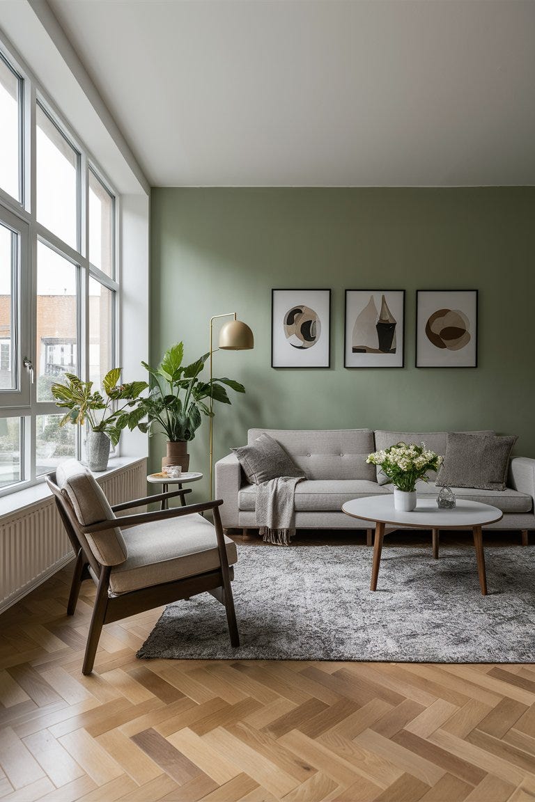 Sage Green Living Room Ideas