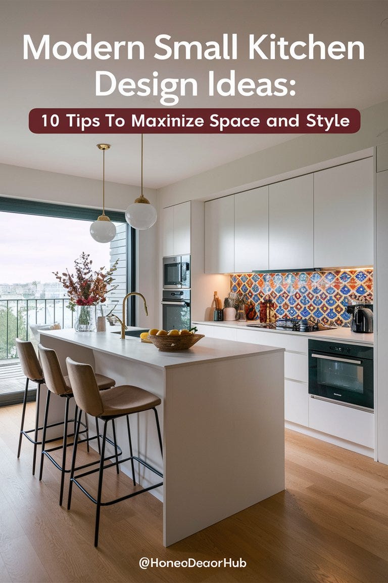 Modern Small Kitchen Design Ideas: 10 Tips to Maximize Space and Style