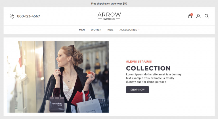 1. Arrow Clothing