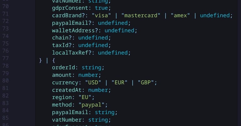 I pushed Typescript to its limit all because of JSON schema