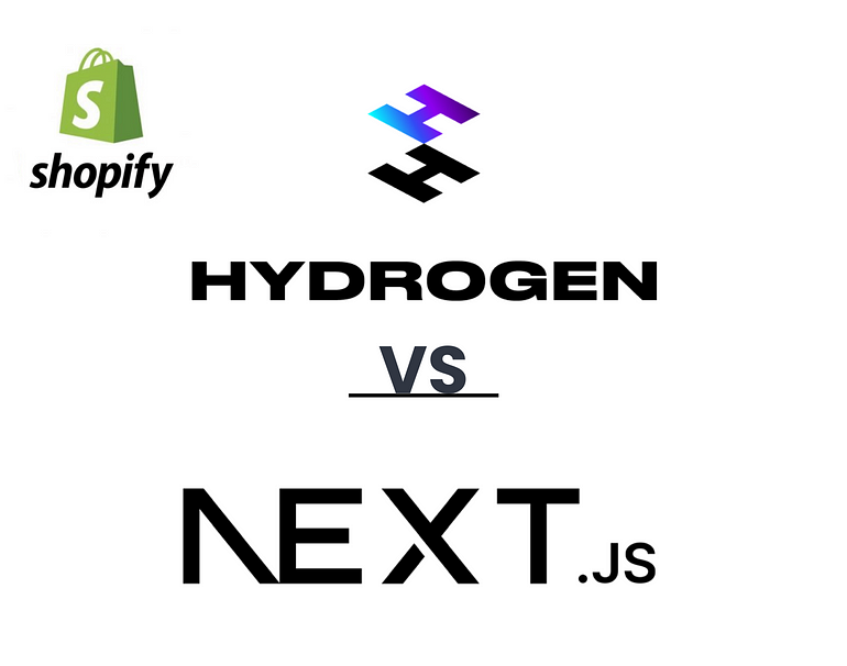 Creating Shopify headless e-commerce in Hydrogen vs Next js