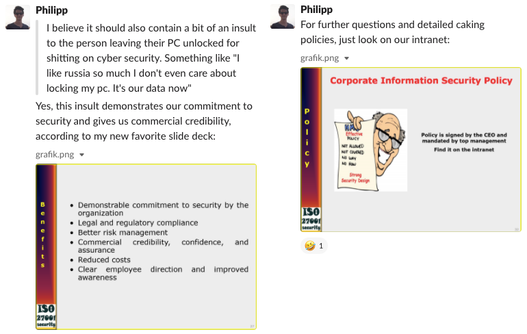 Philipp comment ISO slide deck