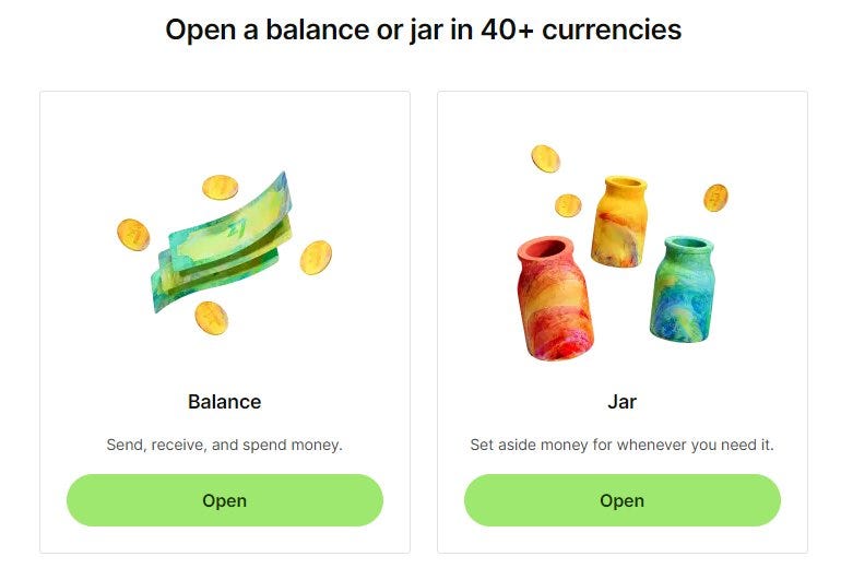 Wise review: open a jar in 40+ currencies