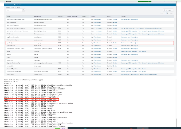 Log in to the Splunk Indexer’s web interface