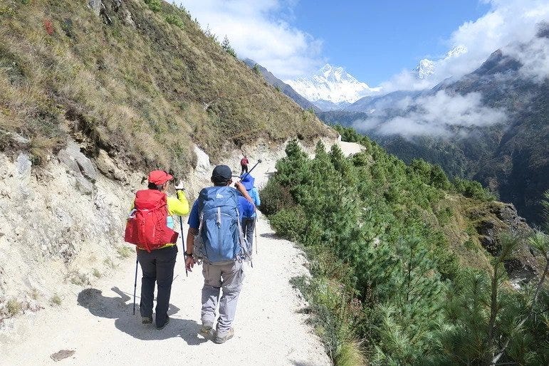 ebc trekkking in Nepal