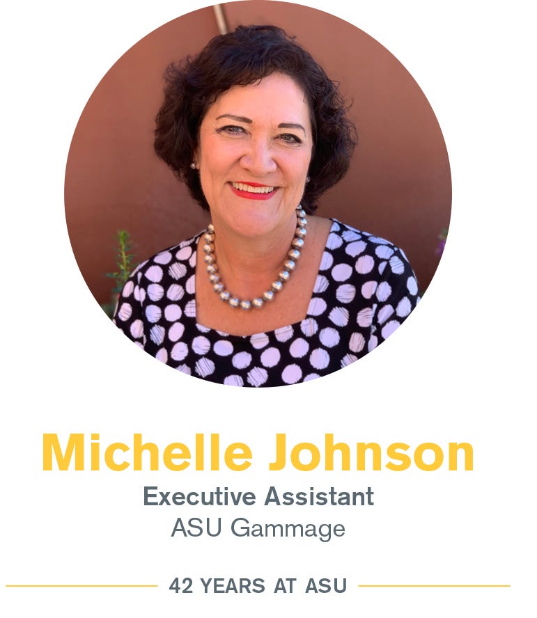 Michelle Johnson: Executive assistant, ASU Gammage