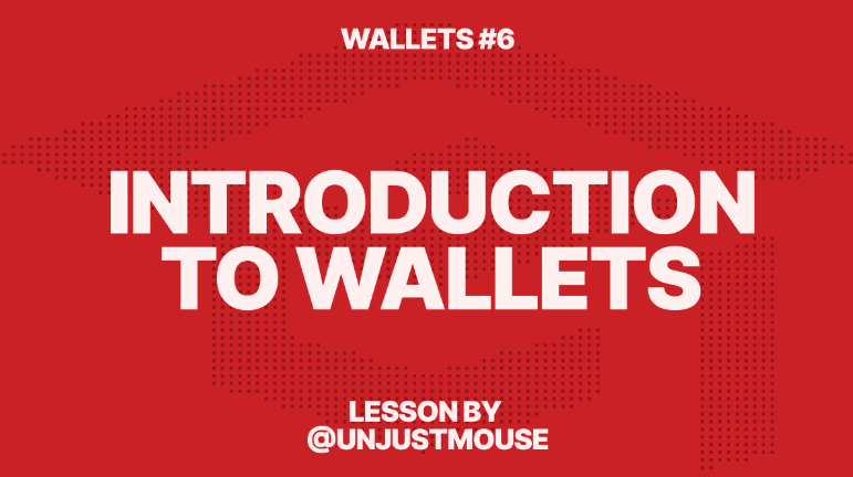 Introduction to Wallets 6
