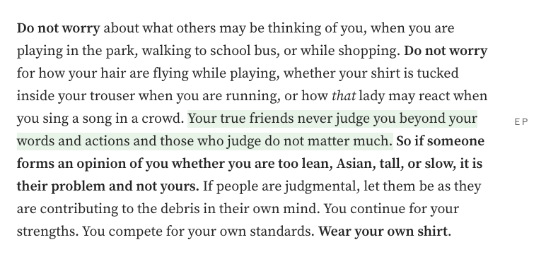 A letter to my son when he turned five, by Vinish Garg.