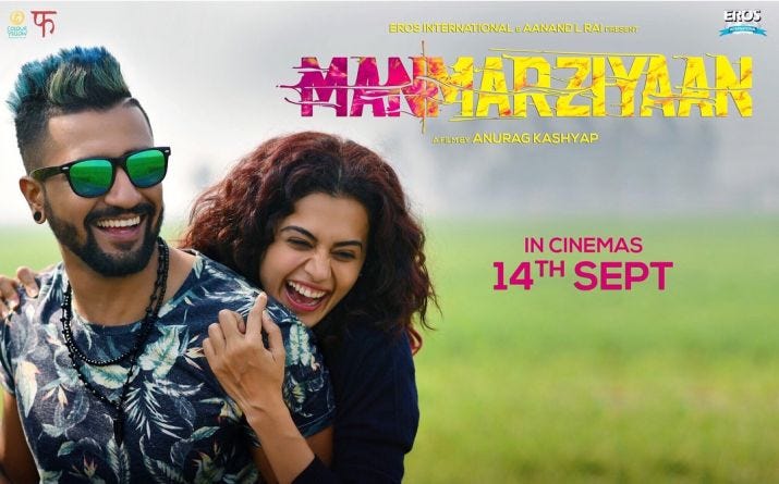 Manmarziyaan on sale full movies