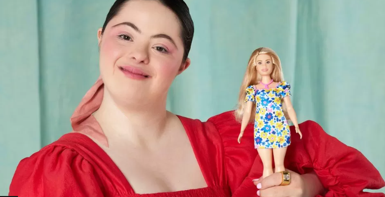 Mattel barbie doll with down syndrome