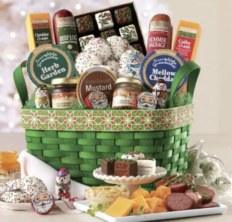 Holiday Food Gift Basket