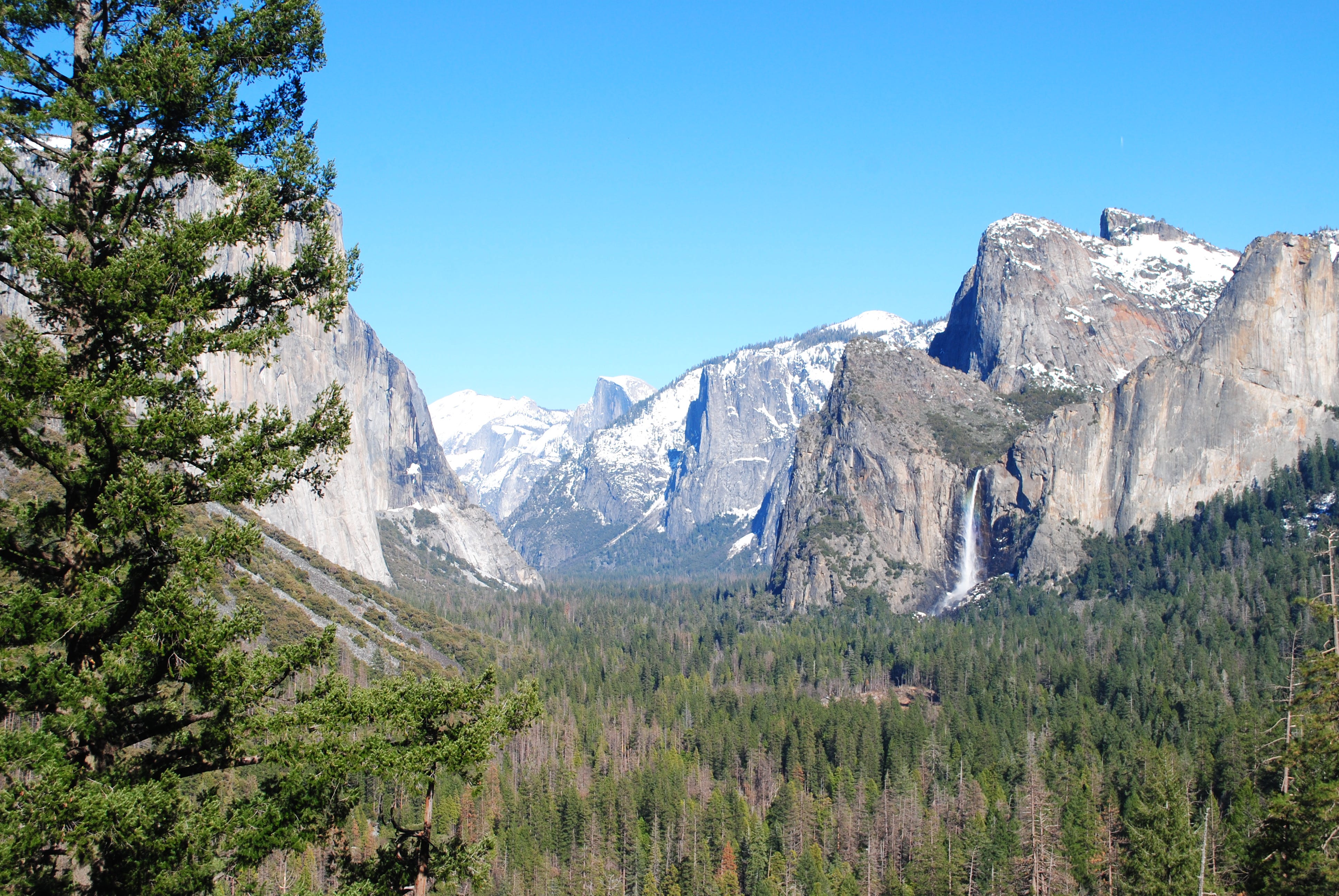 Tunnel view, Yosemite National Forest.