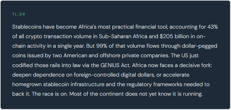 The Stablecoin Infrastructure Race in Africa: Who Is Building the Rails, and Who Will Control Them