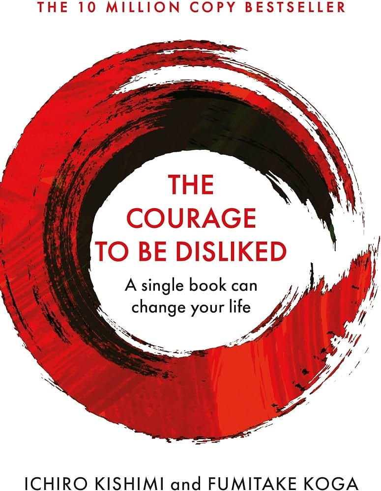 Courage to be disliked book cover