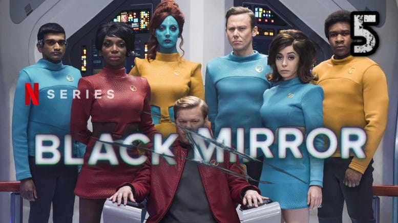 Black Mirror USS Callister, Black Mirror Star Trek, Black Mirror on Netflix, Black Mirror Plot Twists, Best Plot Twists, Insane Plot Twists