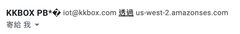 aws ses — 中文 sender name 會變亂碼