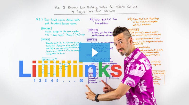 The 3 Easiest Link Building Tactics Any Website Can Use to Acquire Their First 50 Links