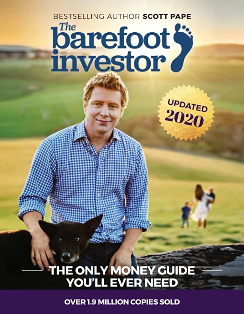 book cover for the barefoot investor