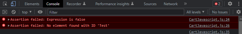 Assert method