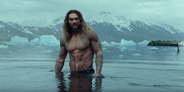 Jason Momoa in Aquaman