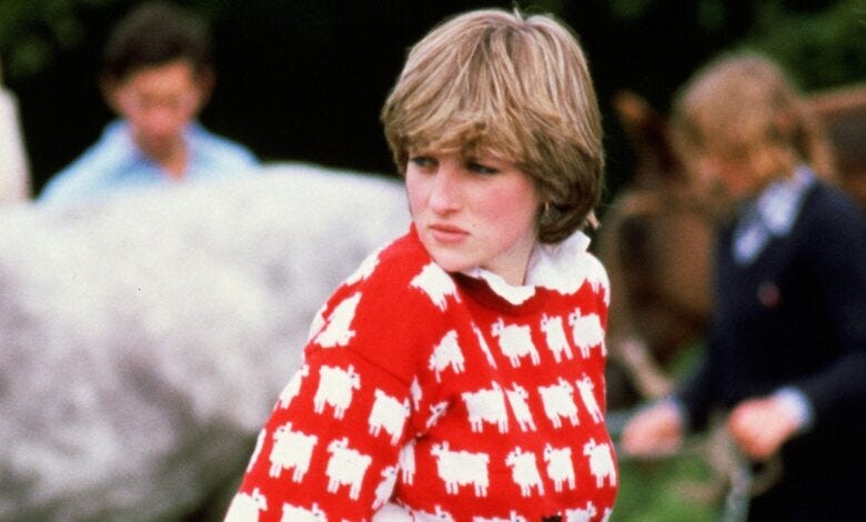 An Ode to Princess Diana’s Campy Sweaters and Cardigans — cartegg