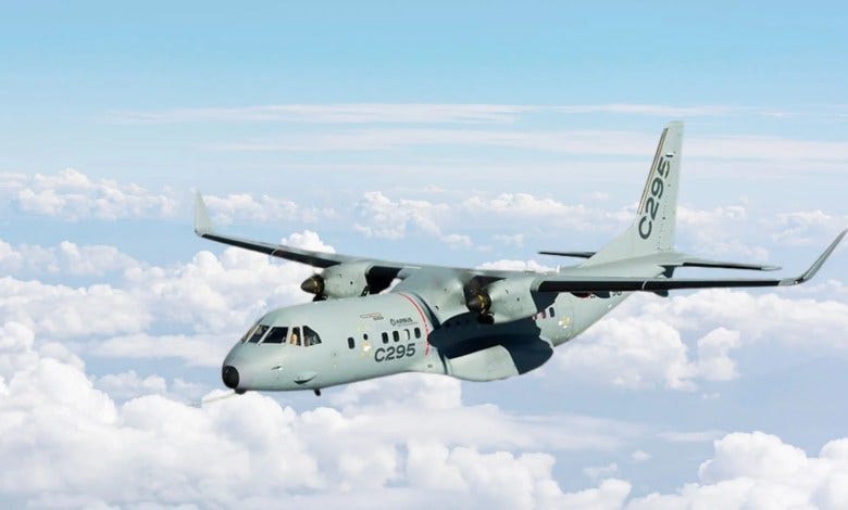 India’s First Made-in-India Airbus C295 Takes Flight