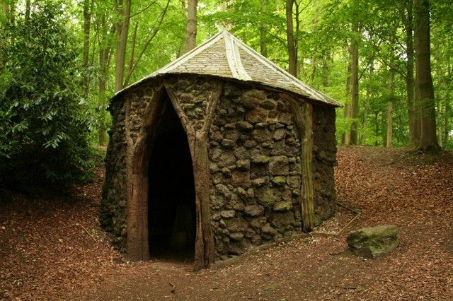 A folly in the UK for a hermit