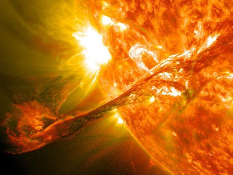 Solar Flares Seismic Shocks & an Interstellar Visitor?—?What’s Rea